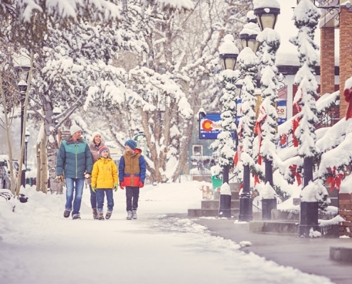 FamilyFamily Shopping on Main Street in Breckenridge. Shopping on Main Street in Breckenridge.