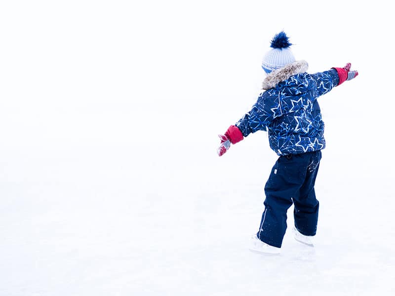 Ice skating