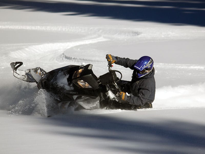 Snowmobiling in Breckenridge