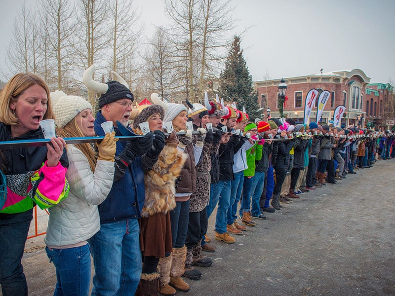 Shot ski